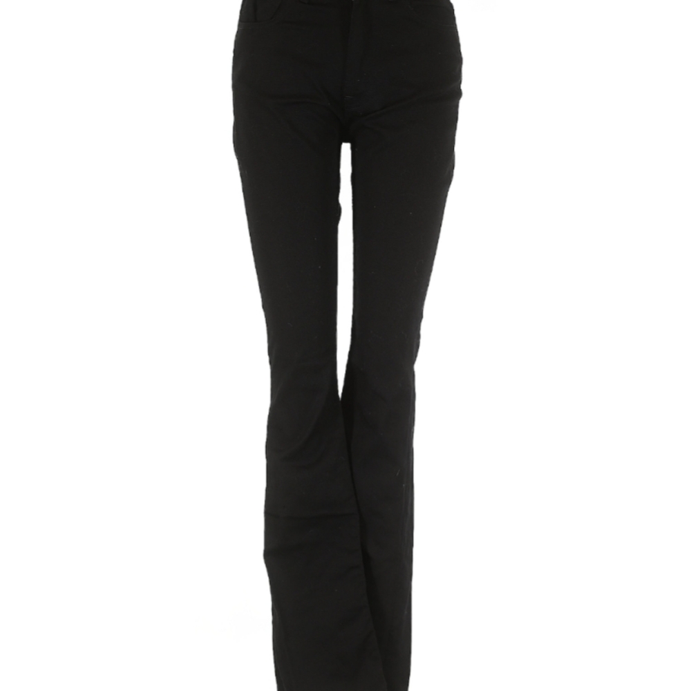 Acne Women's High Rise Black Jeans